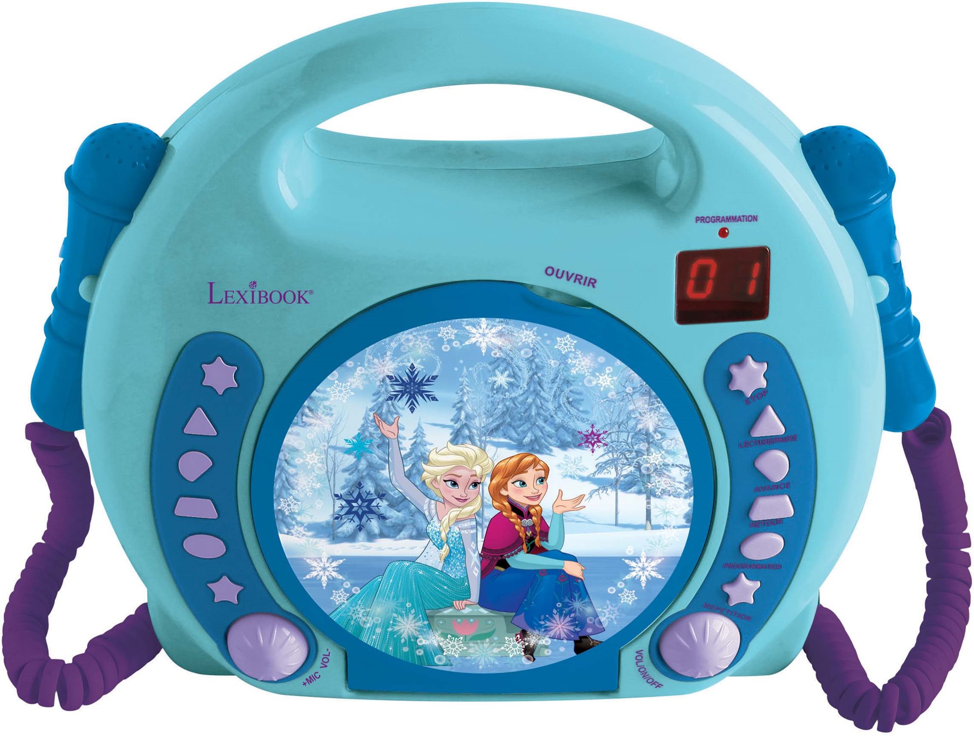 Lexibook Frozen CD-Player mit Mikrofon Musikspielzeug