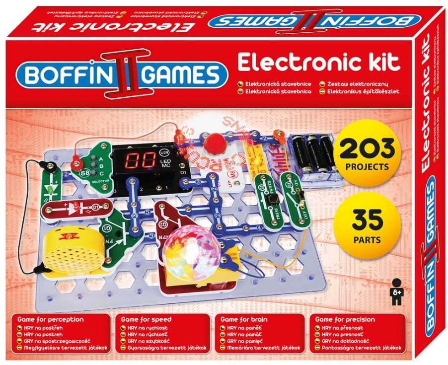 Boffin II elektronikus készlet Építőjáték