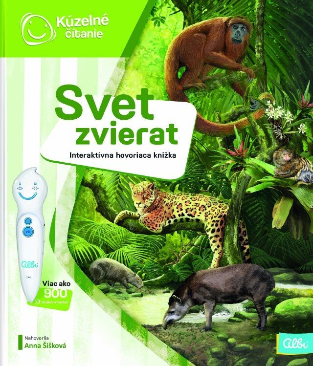 Kúzelné Čítanie – Kniha Svet Zvierat SK Kúzelné čítanie