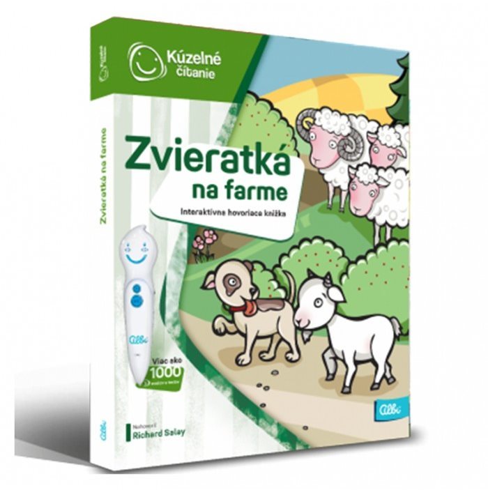 Kúzelné Čítanie – Kniha Zvieratká Na Farme SK Kúzelné čítanie