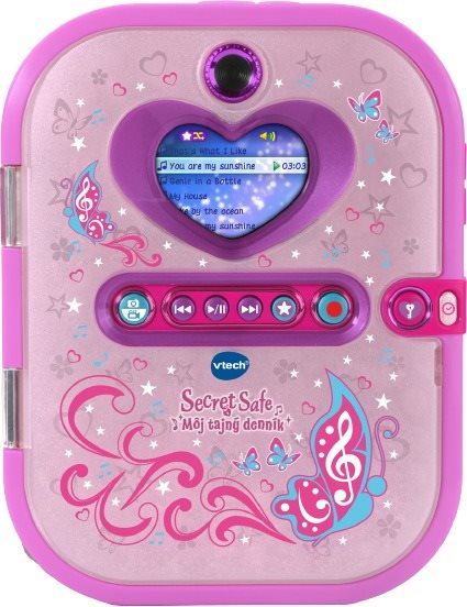 Vtech Kidi Secret Safe – Môj tajný denník SK Interaktívna hračka