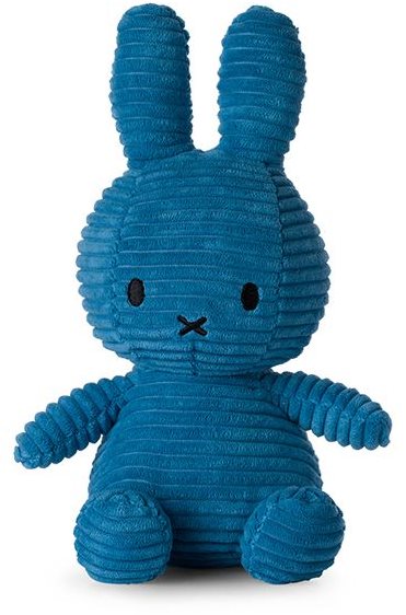 Miffy Corduroy Aviator Blue Soft Toy