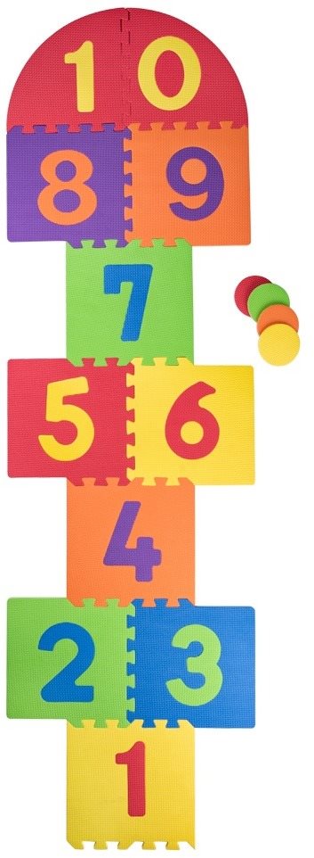 Plastica Penové Puzzle Skákací panák Penové puzzle