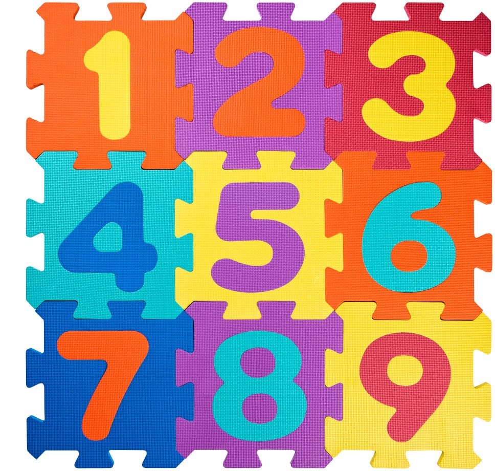 Plastica Penové Puzzle Čísla Penové puzzle