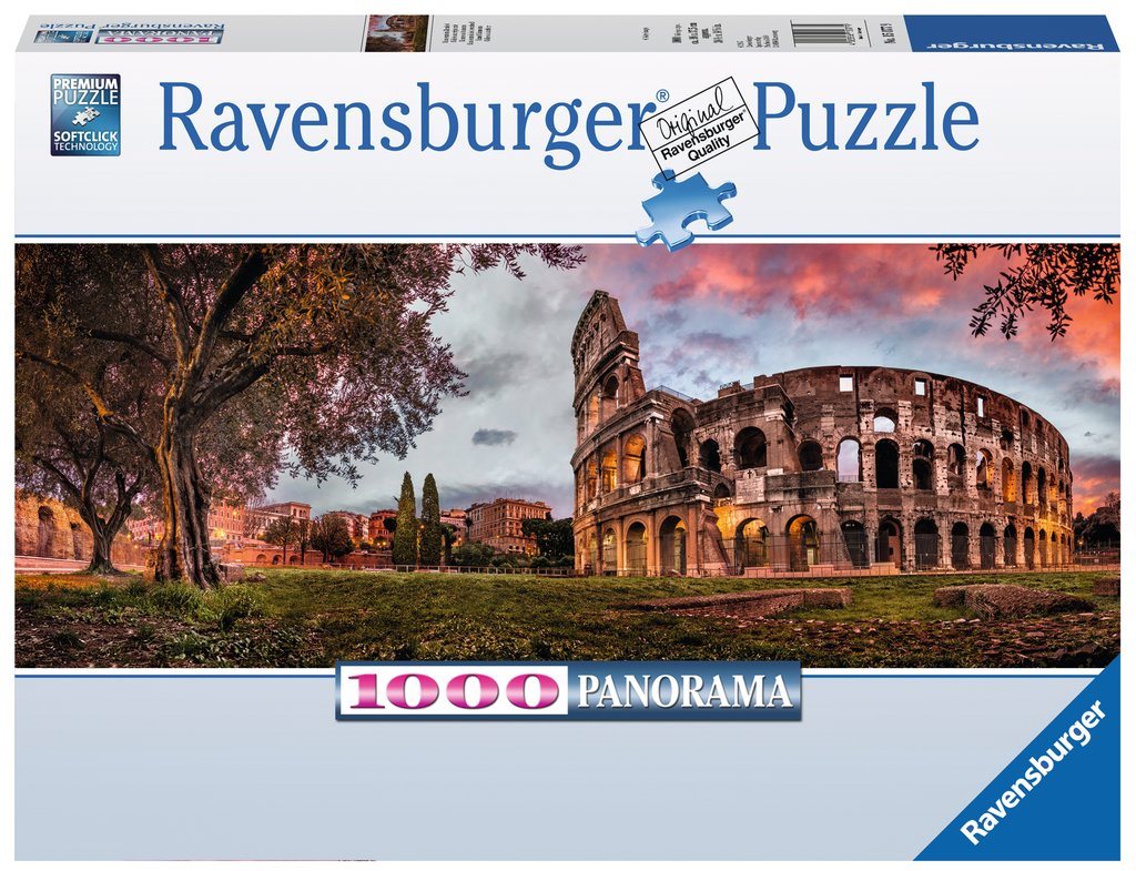 Ravensburger 150779 Colisée a la ligne d'horizon rouge Puzzle