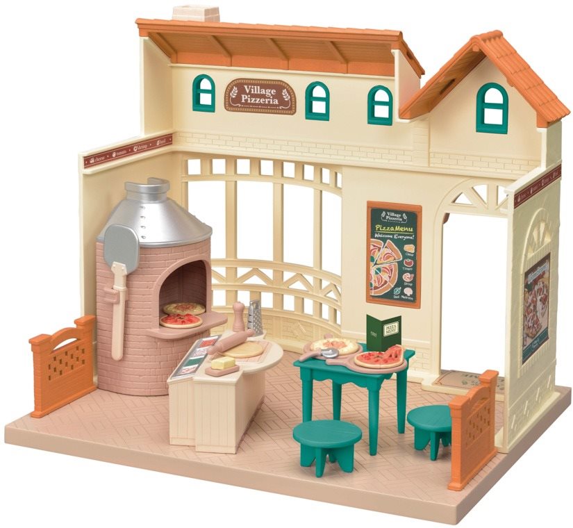 Sylvanian Families Village Pizzeria Doll House