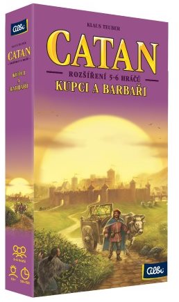Catan – Kupci a barbari 5 – 6 hráčov Spoločenská hra