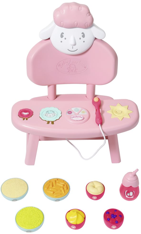 BABY Annabell Etetőszék hangokkal Játék bababútor