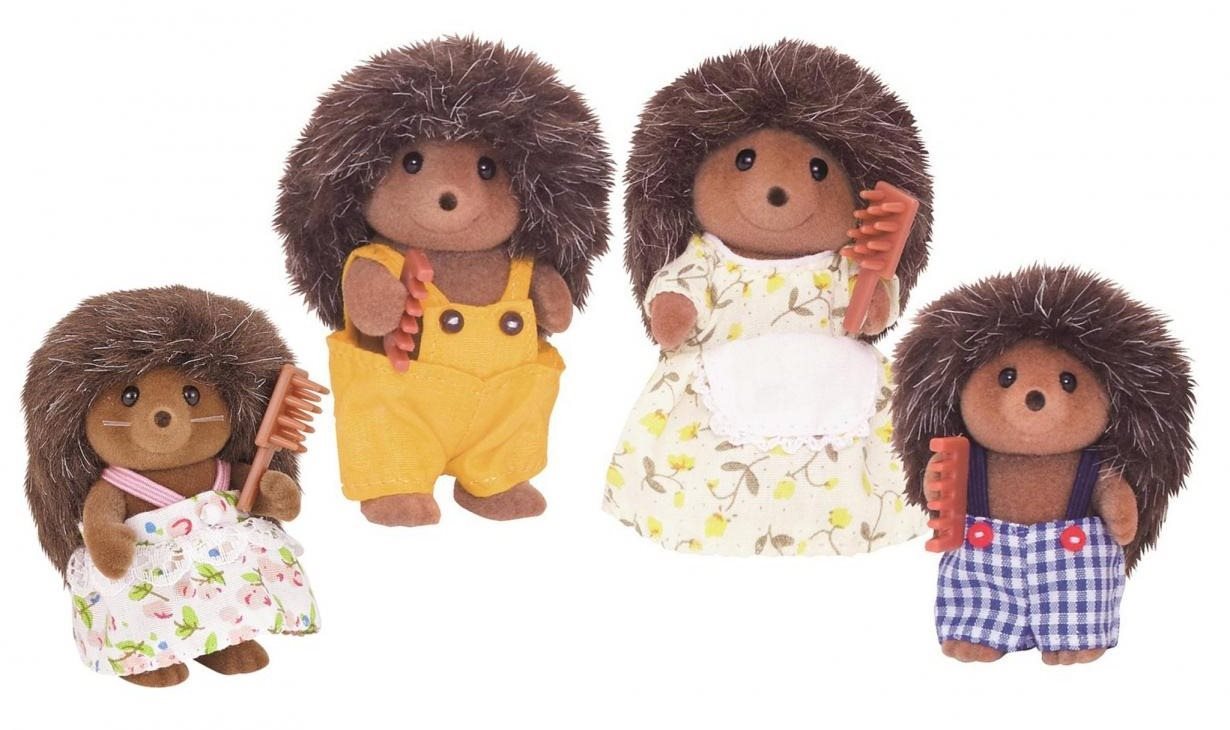 Sylvanian Families Hedgehog Family Figures