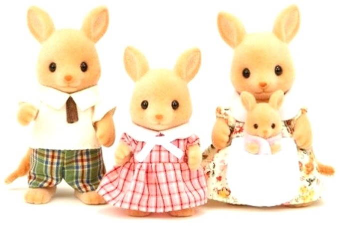 Sylvanian Families Kangaroo Family Figures