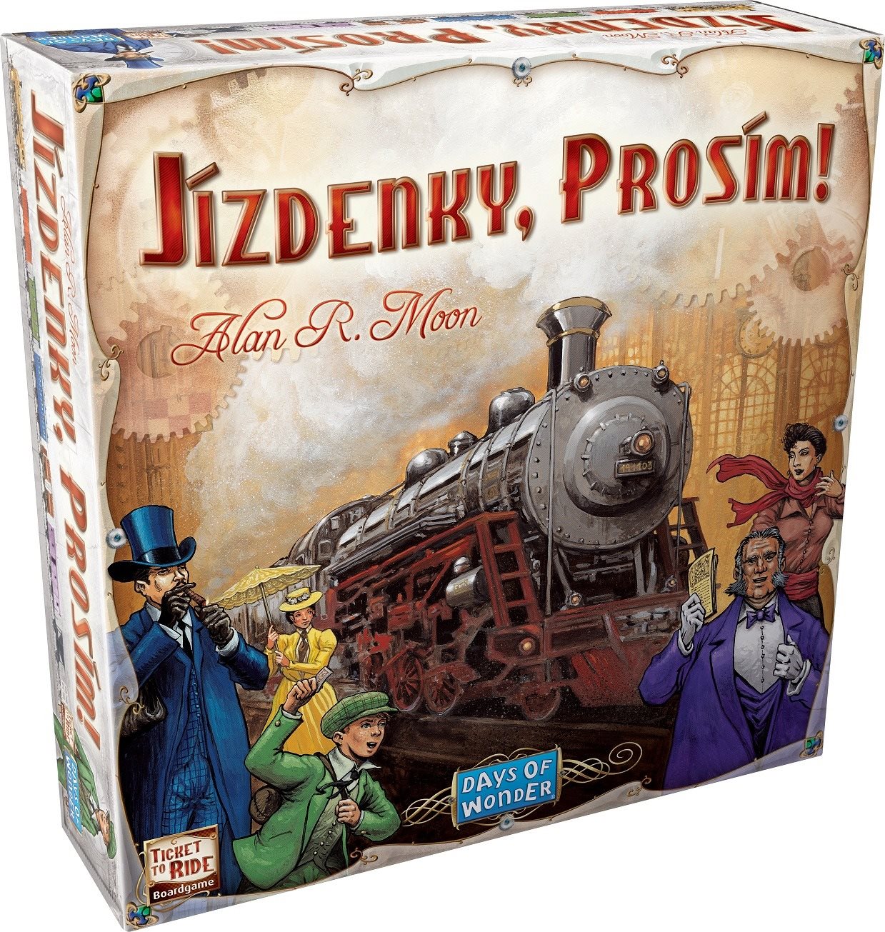 Jízdenky, prosím! USA Dosková hra