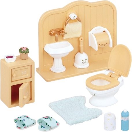 Sylvanian Families Toilet and Accessories Set Figure Accessories