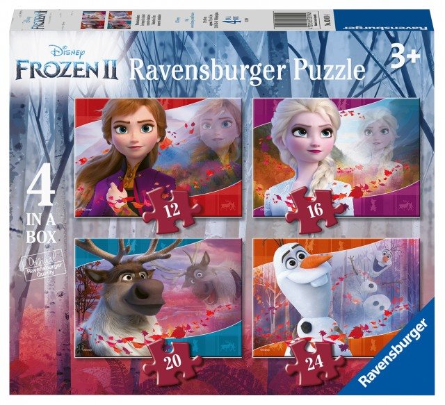 Ravensburgser 030194 4-in-1 Disney Frozen 2 Jigsaw