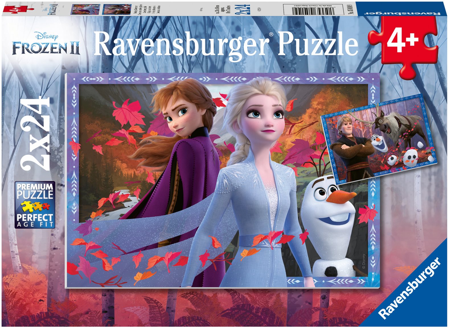Ravensburgser 050109 Disney Frozen 2 2x24 pieces Jigsaw
