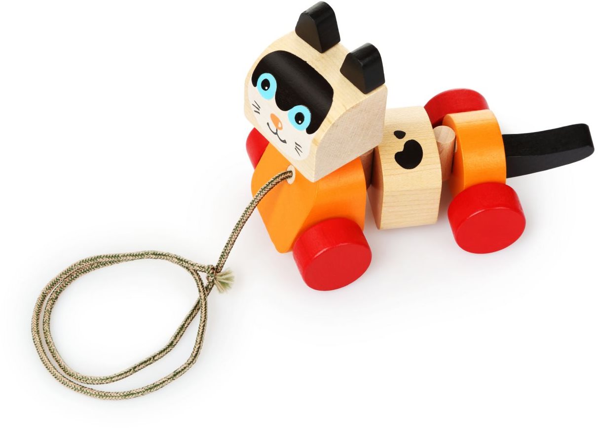 Cubika 13616 Ťahacia mačka Hračka na ťahanie