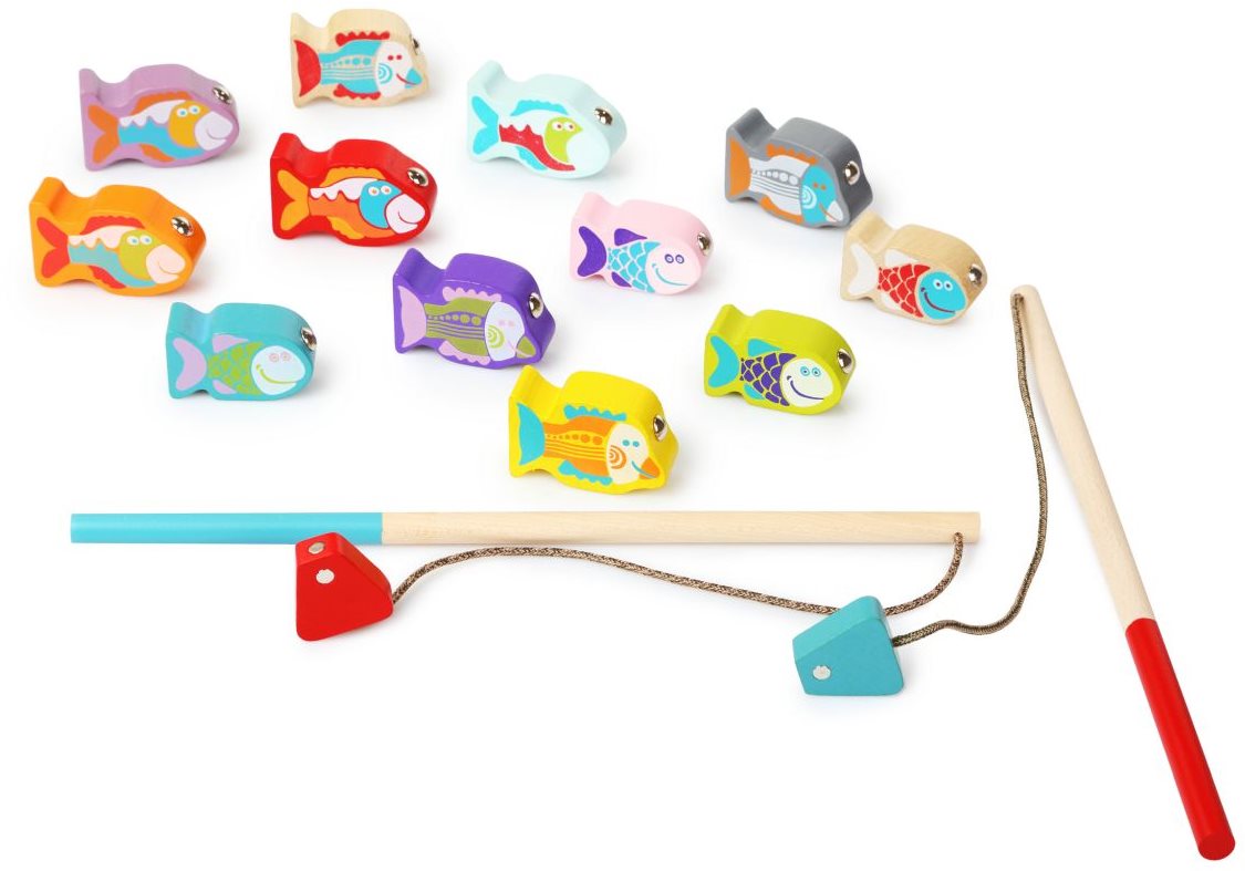 Cubika 13739 Fishing Wooden Toy