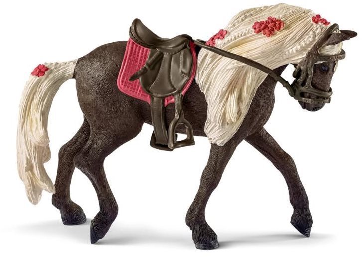 Schleich 42469 Jument Rocky Mountain - concours hippique Figurine