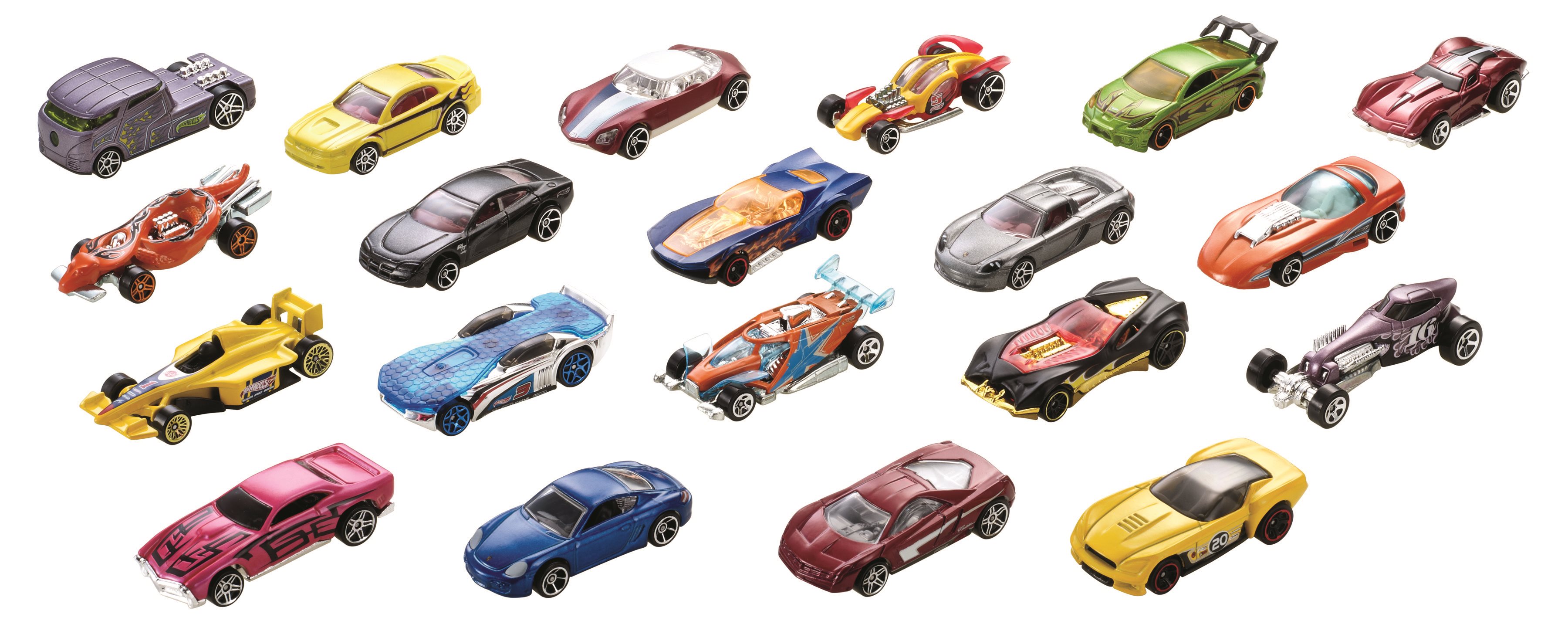 Hot Wheels Angličáky 20 ks Hot Wheels