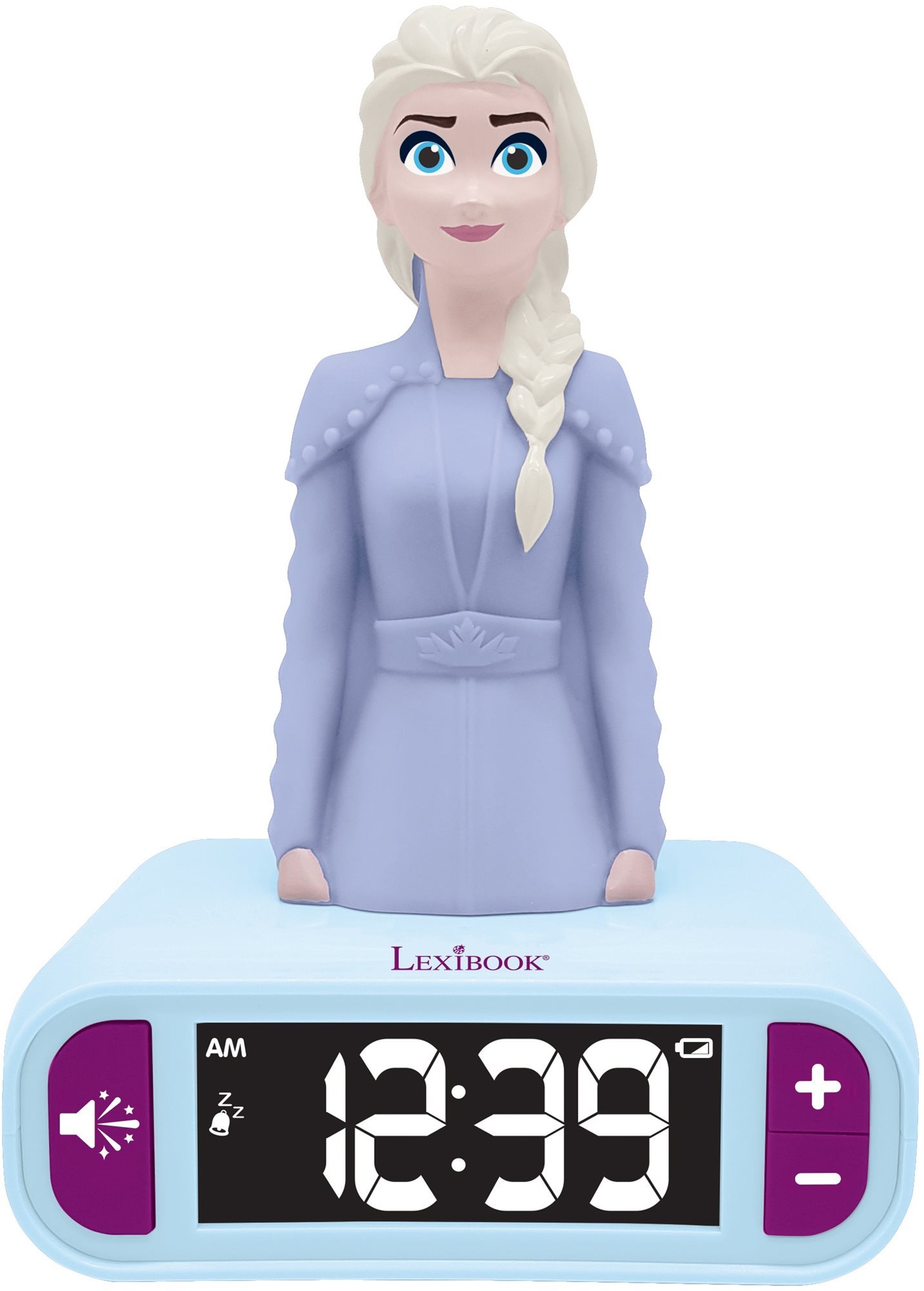 Lexibook Frozen II Night Light Radio Alarm Clock Budík