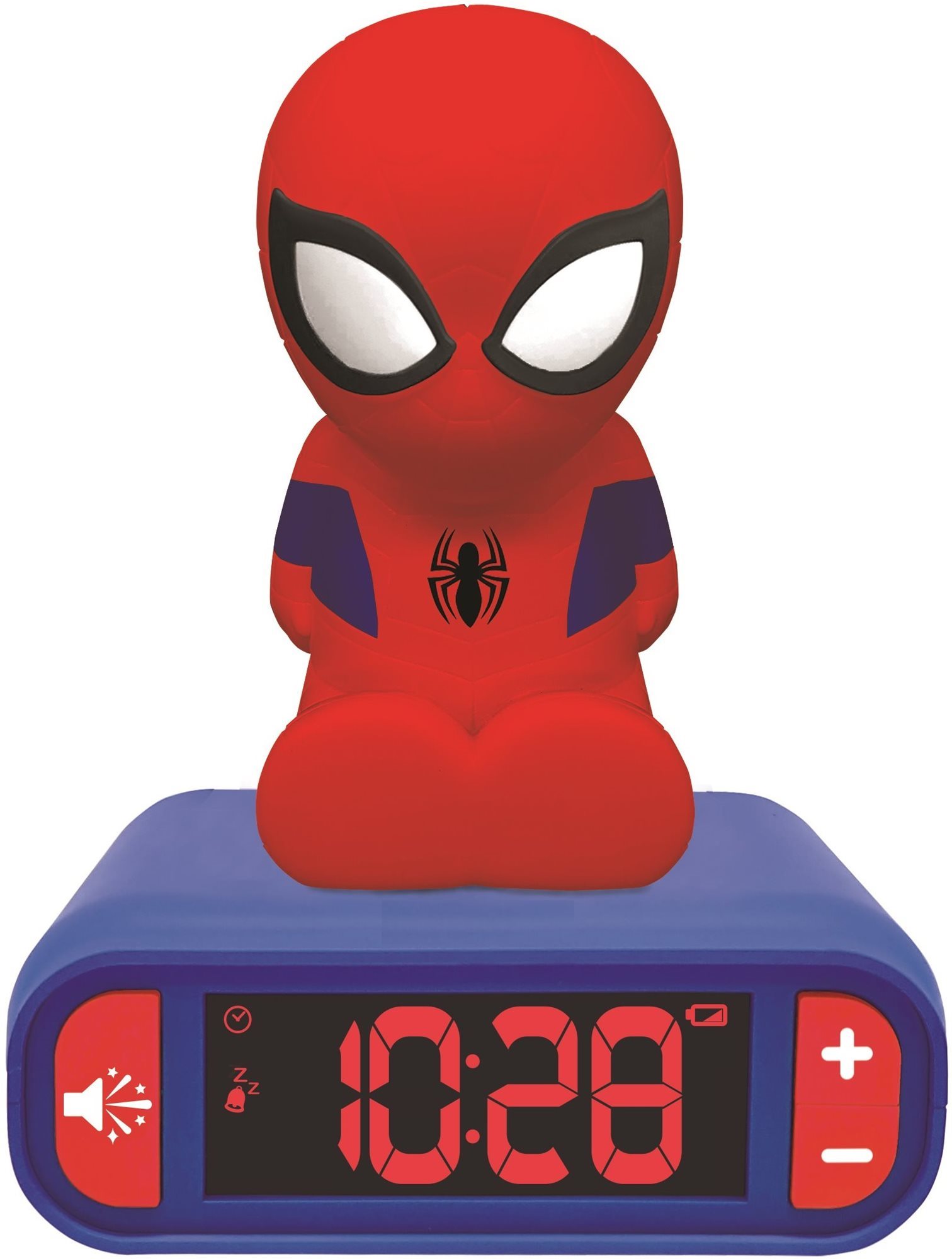 Lexibook Spider-Man Night Light Radio Alarm Clock Budík