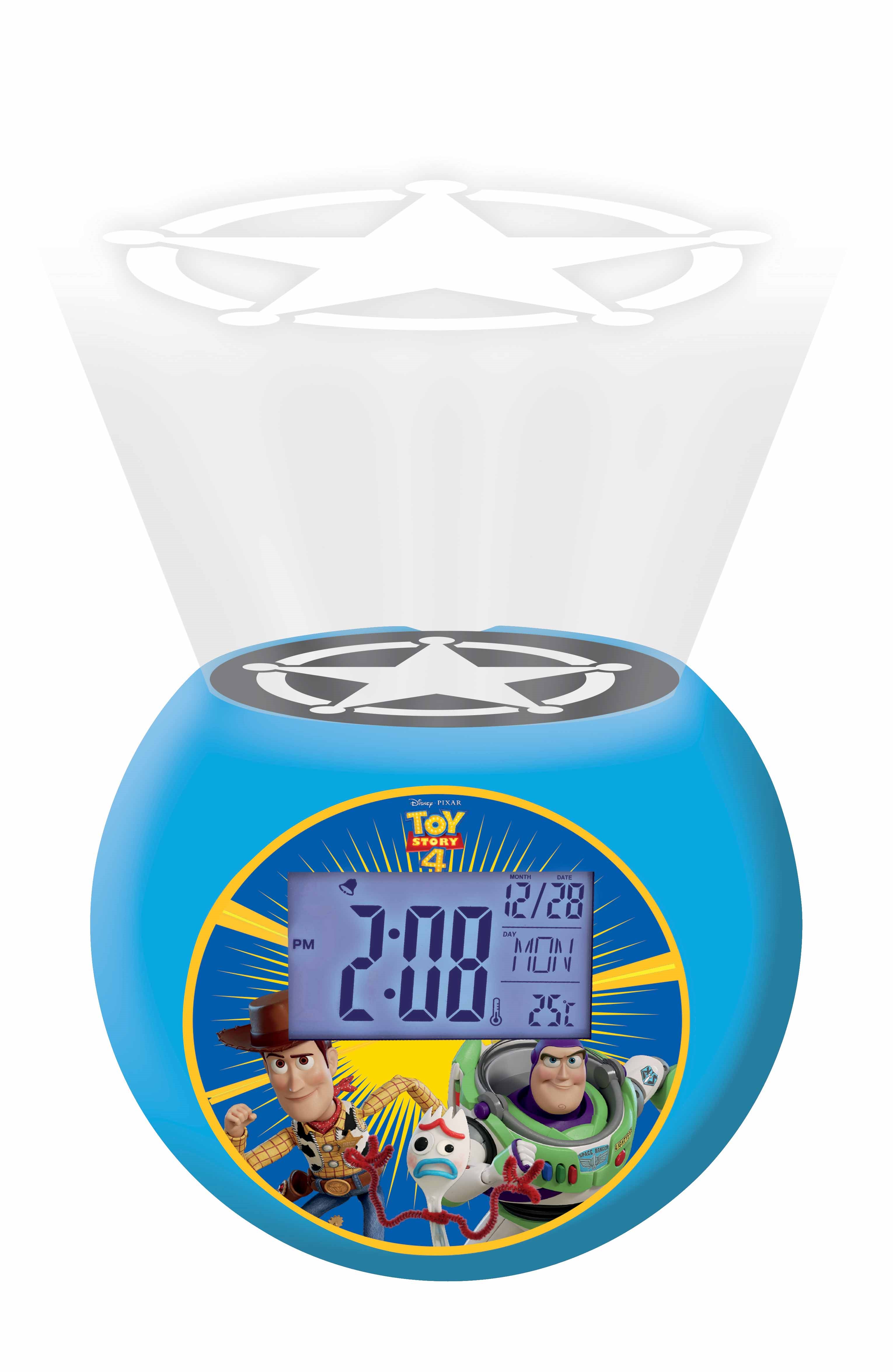 Lexibook Toy Story Wecker mit Beamer Wecker