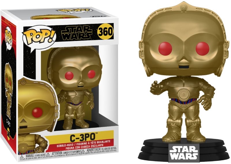 Funko POP Star Wars: Rise of Skywalker - C-3PO (Red Eyes) (MT) Figure