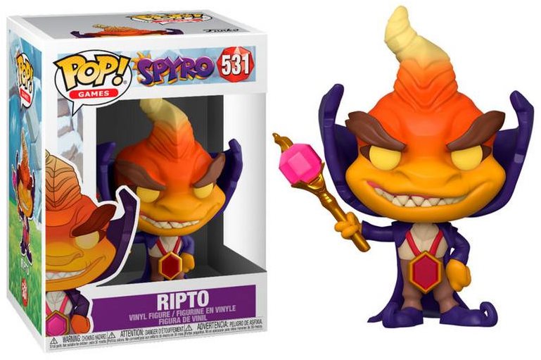 Funko POP Games: Spyro - Ripto Figure