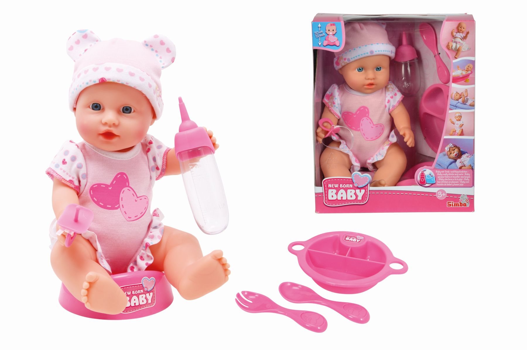 Simba New Born Baby Baby Care Doll