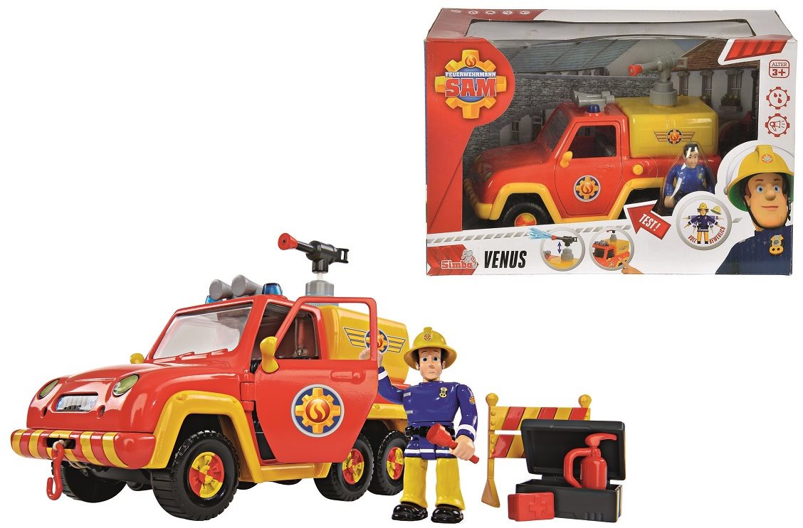 Fireman Sam - Fire Engine Venus Toy Car