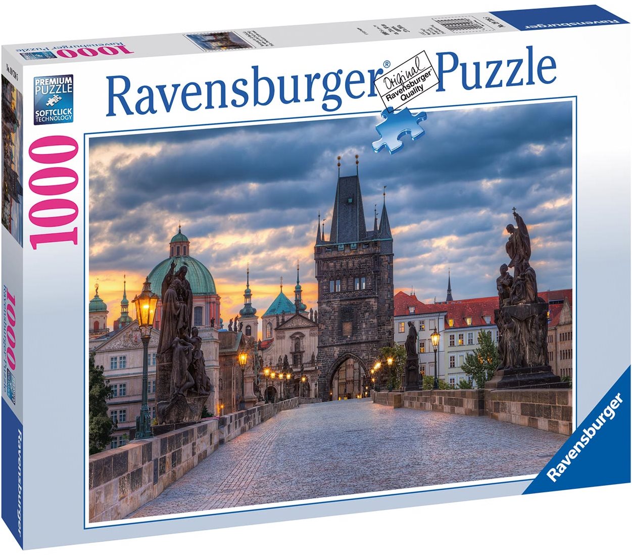 Ravensburger 197385 Prague- Promenade sur le Pont Charles Puzzle