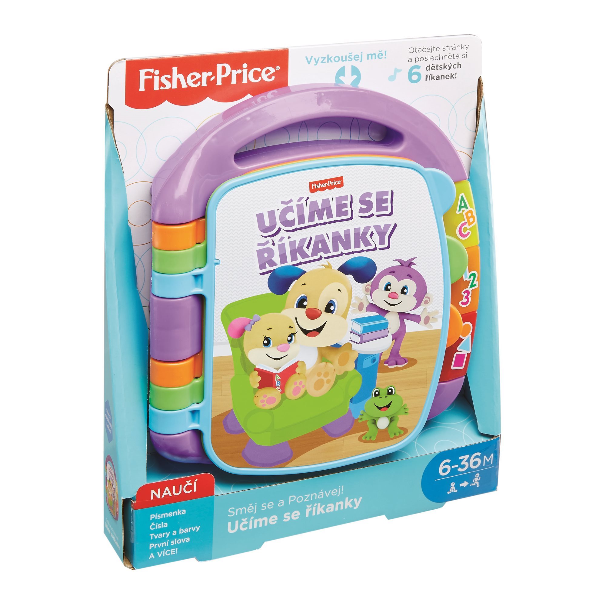 Fisher-Price Učíme sa riekanky CZ Interaktívna hračka