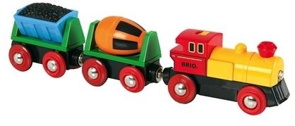 Brio World 33319 Akčný vlak na batérie Vláčik
