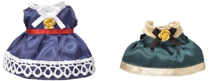 Sylvanian Families City - Outfits (Blue-green) Figure Accessories