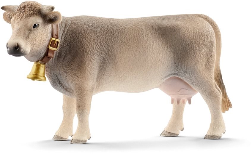 Schleich 13874 Cow with a bell Figure