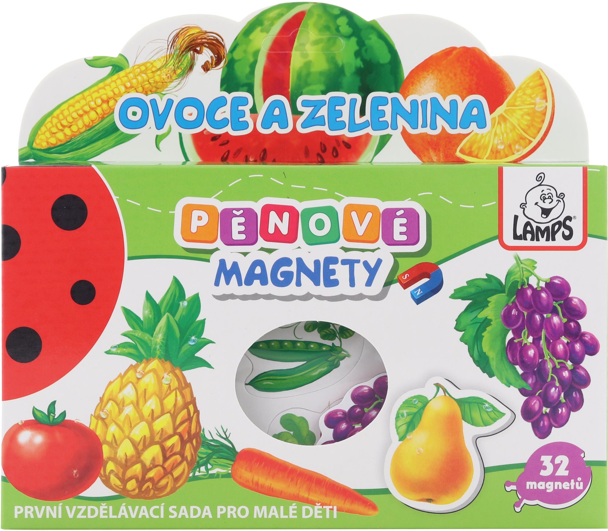Pěnové magnety - Ovoce a zelenina Magnet