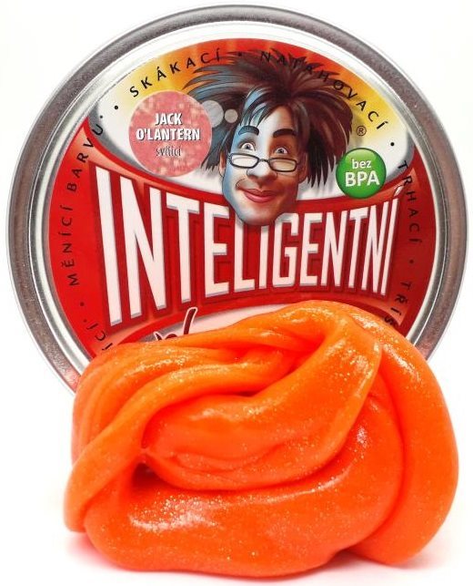 Thinking Putty - Jack O'Lantern (Glowing) Modelling Clay