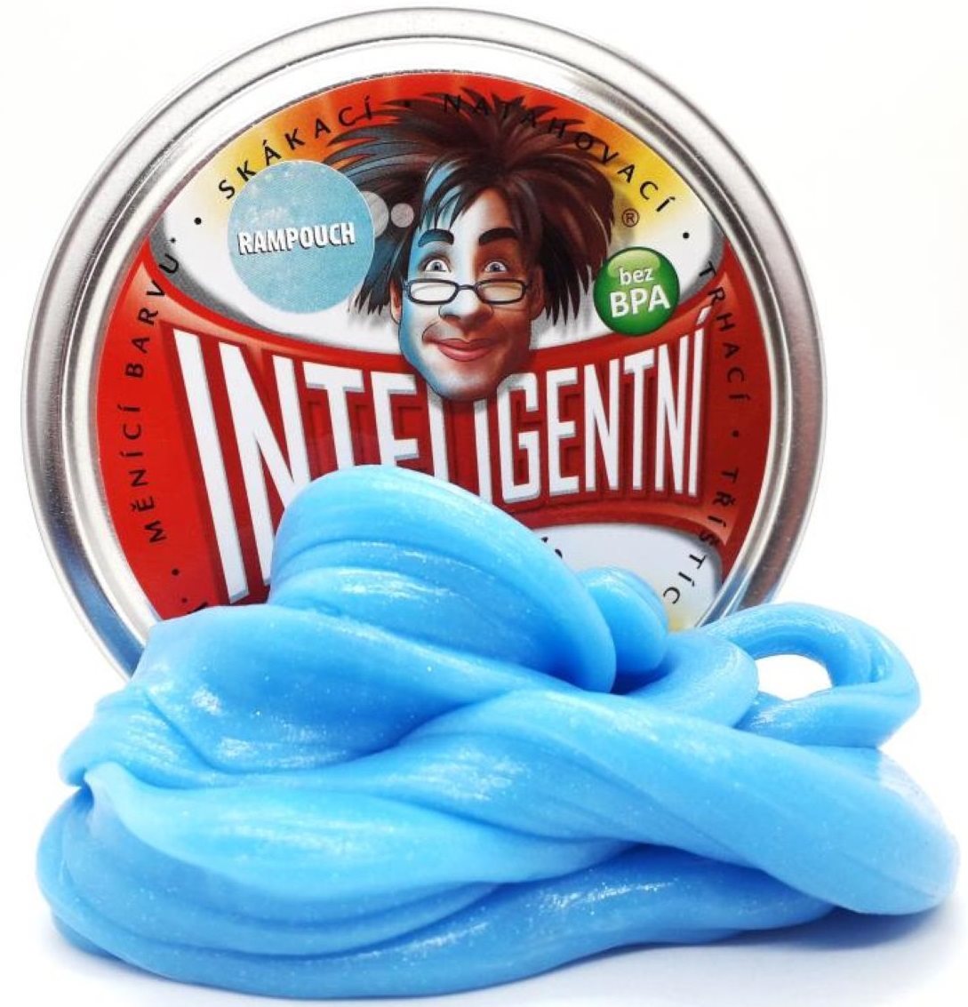 Thinking Putty - Icicle (Shimmering, Glowing) Modelling Clay