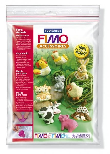 FIMO Silikónová forma Farm animals Kreatívne tvorenie