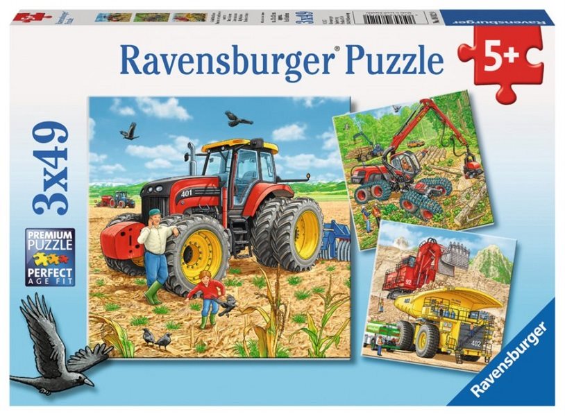 Ravensburger 80120 Machines agricoles Puzzle