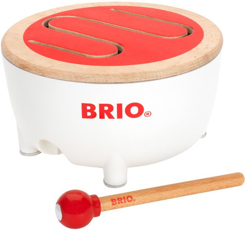 Brio 30181 Musiktrommel Kinder-Schlagzeug
