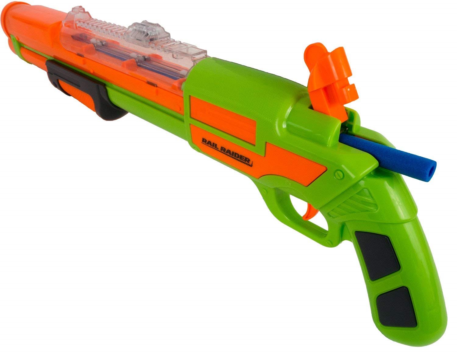 BuzzBee Long Distance darts Rail Raider Detská pištoľ