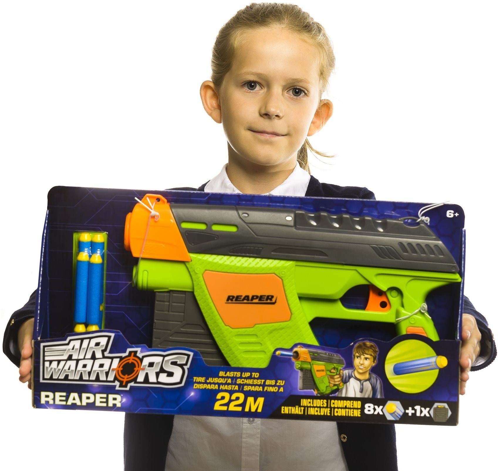 BuzzBee Long Distance darts Reaper Detská pištoľ