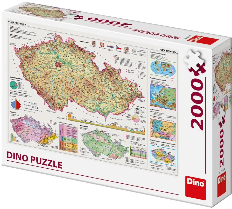 Maps of the Czech Republic Jigsaw