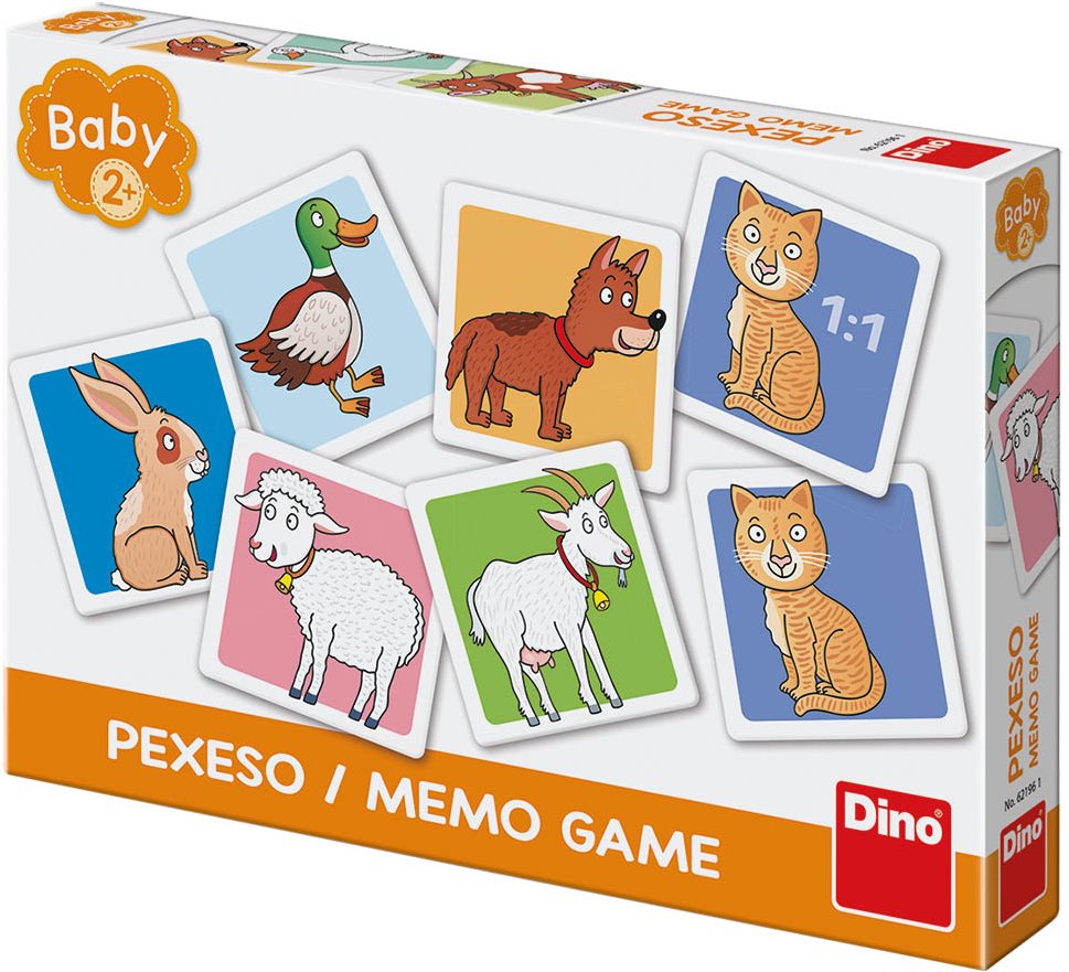 Domáce zvieratká baby Pexeso