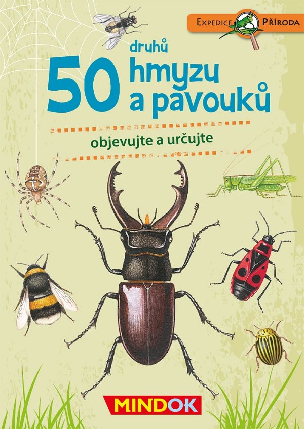 Expedícia príroda – 50 druhov hmyzu a pavúkov Spoločenská hra