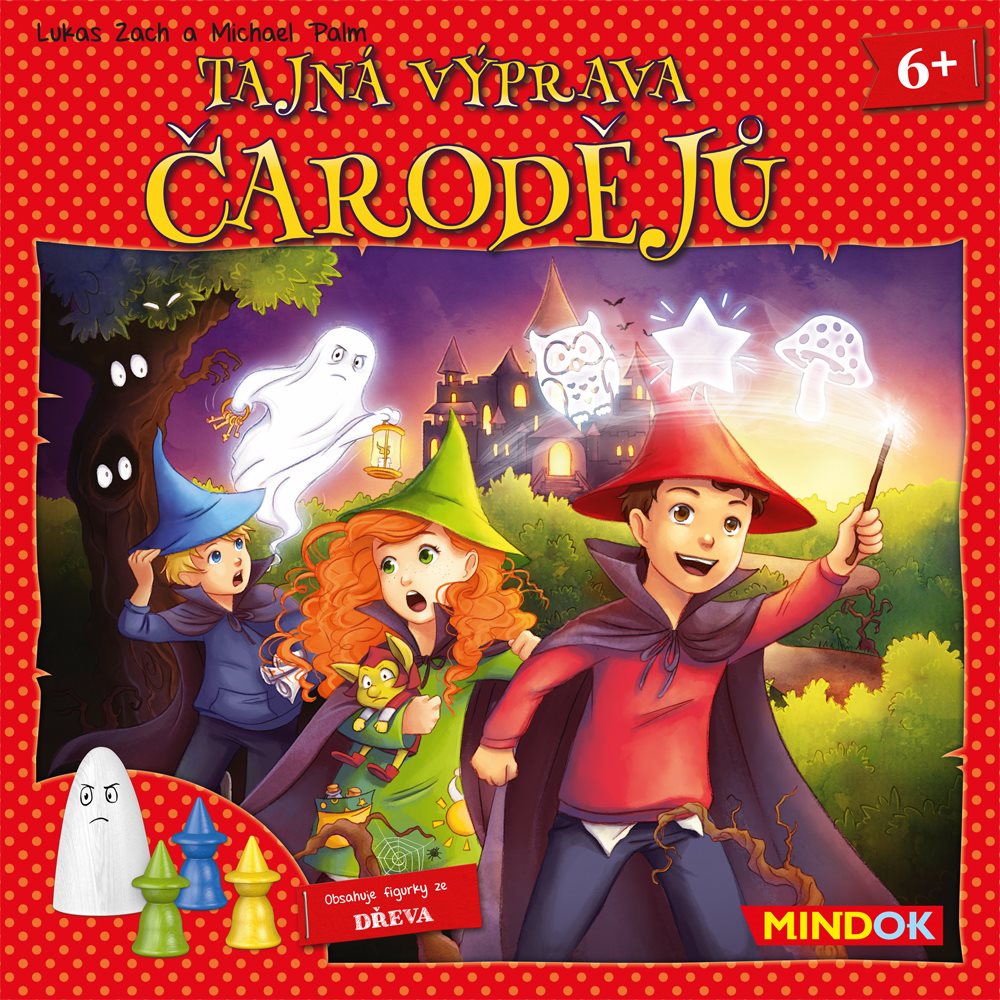 Tajná výprava čarodejníkov Dosková hra