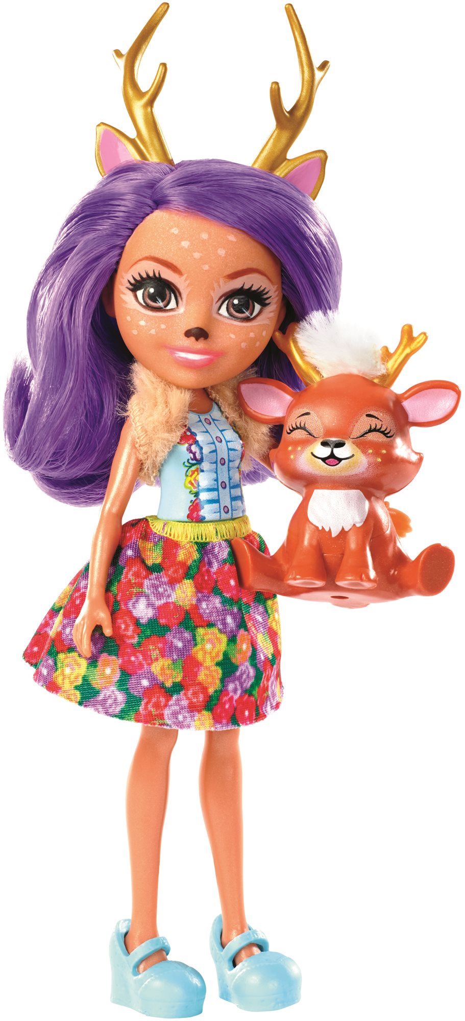 Enchantimals Bábika so zvieratkom Danessa deer Bábika