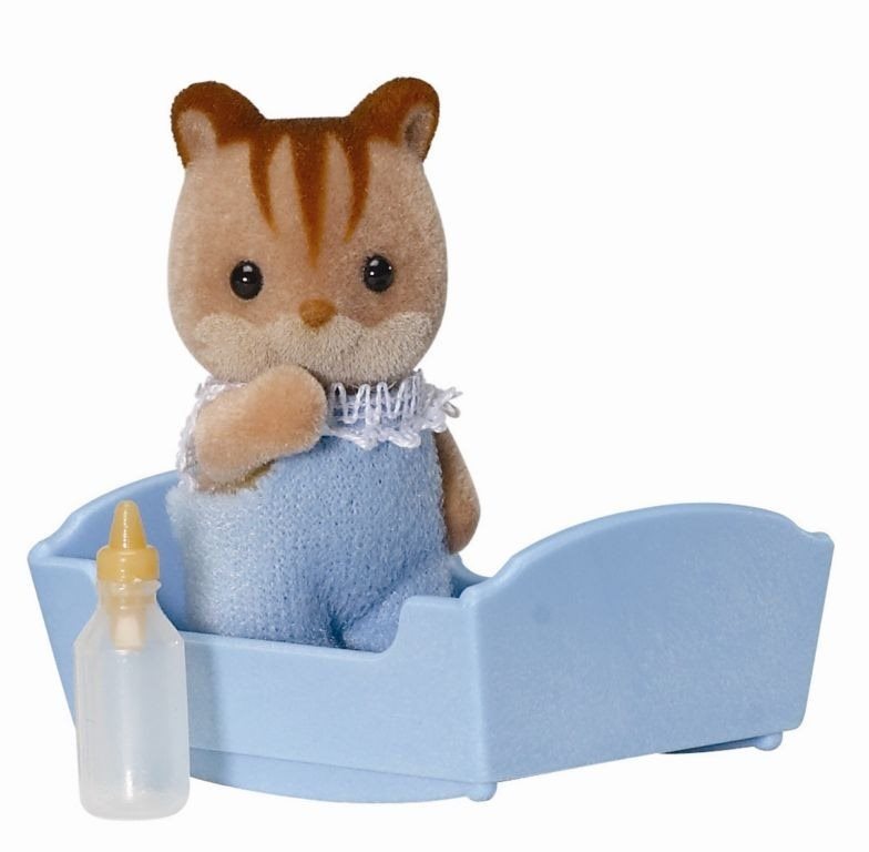 Sylvanian Families Baby Brown Squirrel Figure