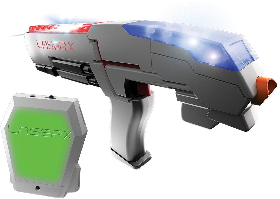 TM Toys Laser-X Gun with Infrared Beams Toy Weapon