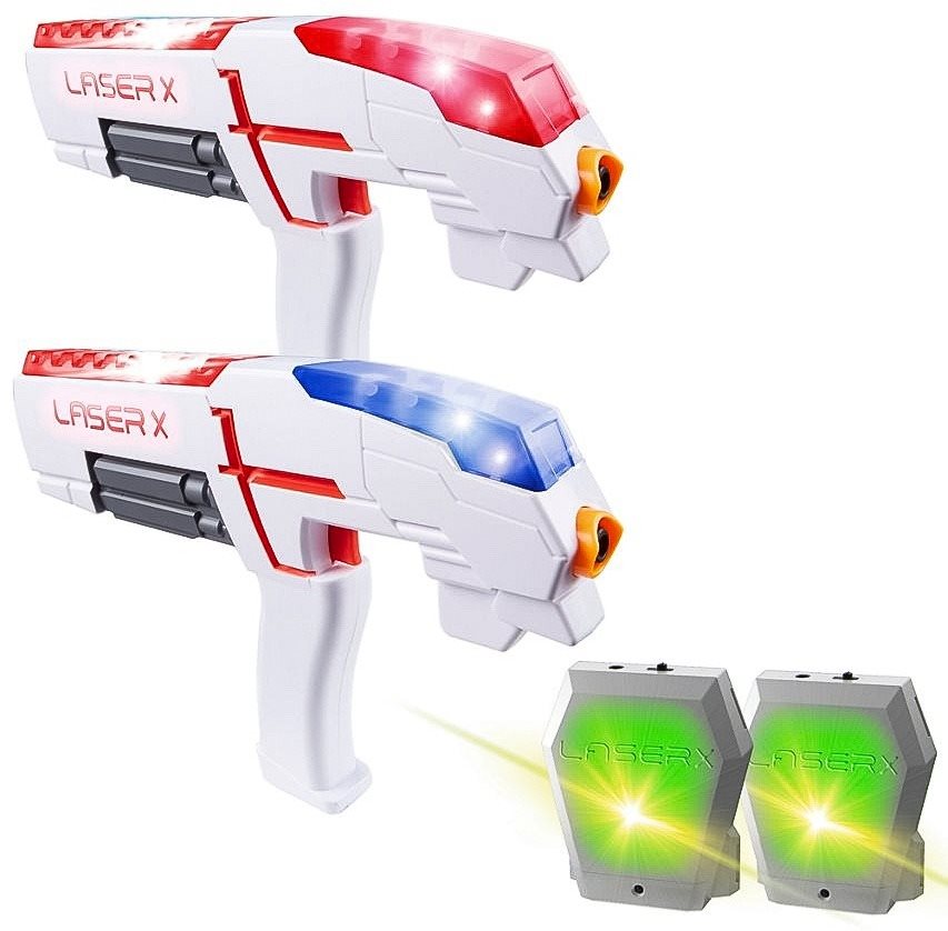 TM Toys Laser-X Infrared Pistol – Double Set Toy Weapon